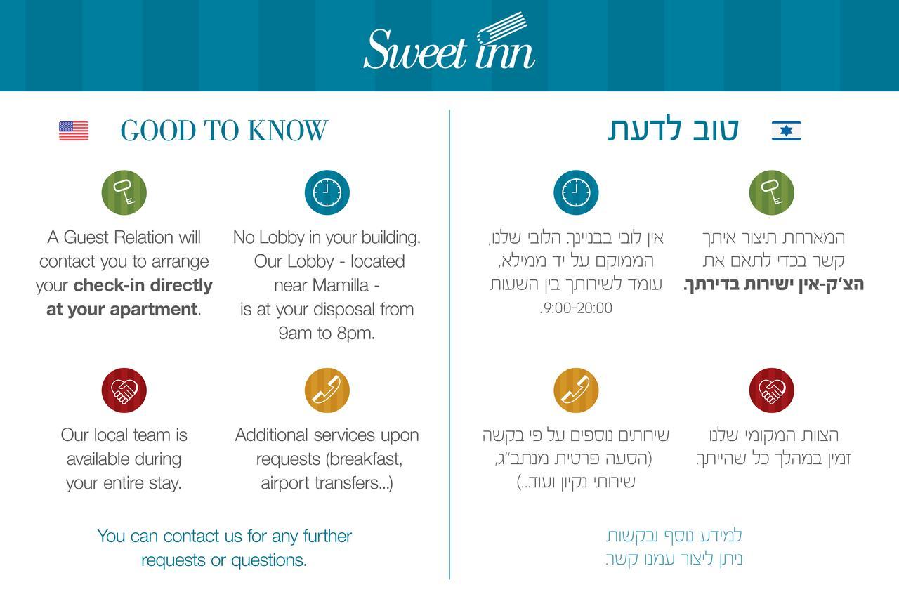 Sweet Inn - Smats Street エルサレム エクステリア 写真